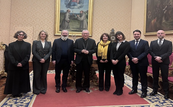 Incontro tra la Fondazione e il Cardinale Parolin