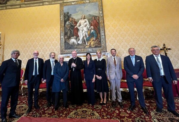 Incontro Fondazione con Cardinale Parolin